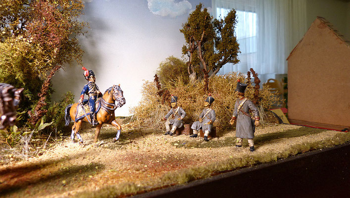 Diorama Napoleonischer Krieg